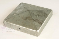 Metall Pfostenabdeckkappe für Kantholz, verzinkt